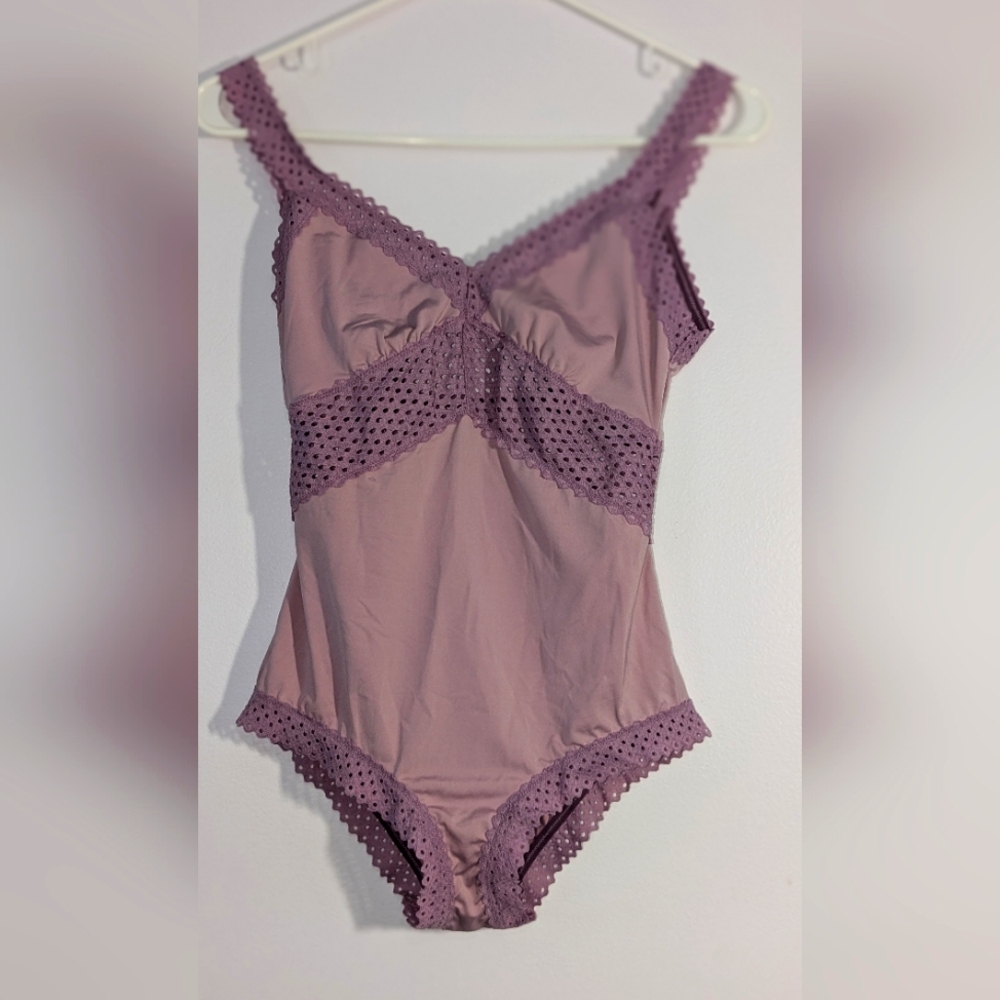 Aerie lavender bodysuit